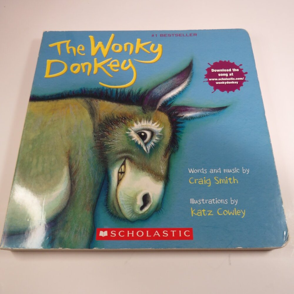 Wonky Donkey Scholastic Board Book 24pgs LARGE Disability Handicap